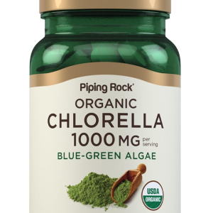 Organic Chlorella 1000mg - 120 Tablets